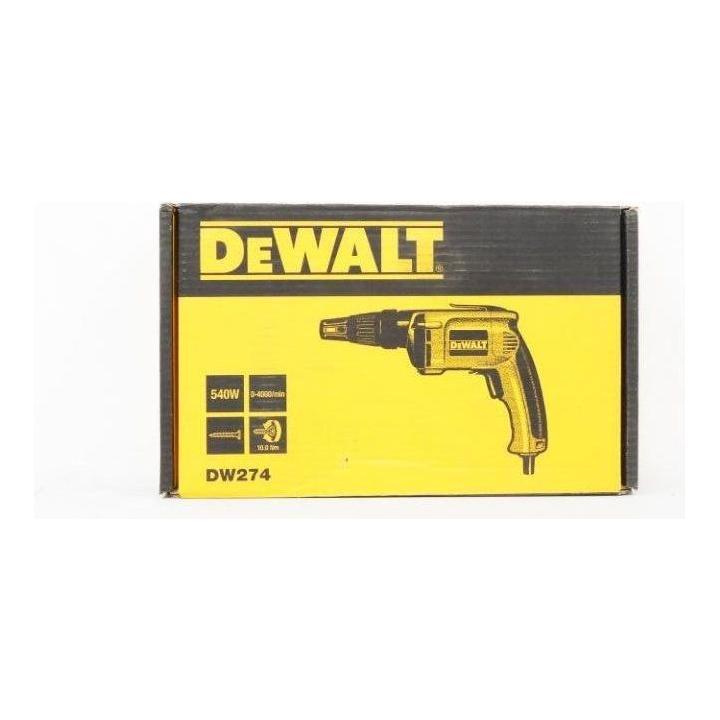 Dewalt DW274 Dry Wall Screwdriver 540W 10Nm | Dewalt by KHM Megatools Corp. Dewalt DW274 Dry Wall Screwdriver 540W 10Nm | Dewalt by KHM Megatools Corp.